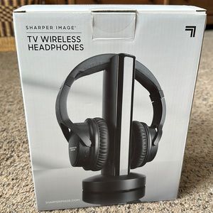 Brand new in box, never opened! Sharper image tv wireless headphones